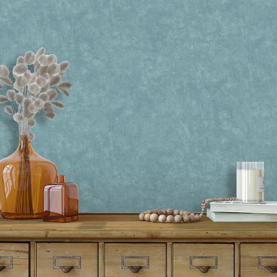 Designs Direct Faux Waxed Texture Terracotta Wallpaper